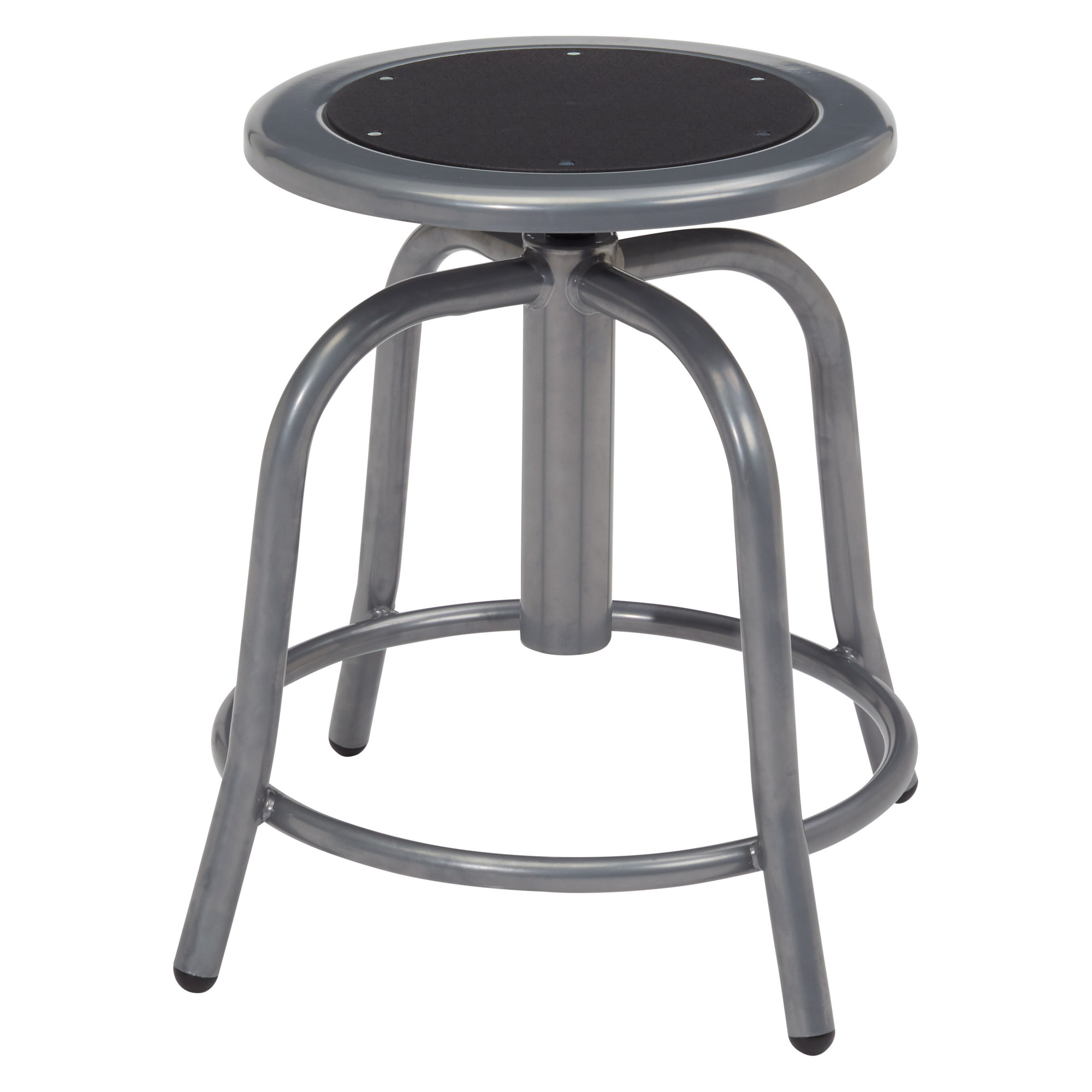 National Public Seating, 18” - 24” Height Adjust Swivel Stool, Primary Color Black, Included (qty.) 1, Seating Type Office Stool, Model# 6810-02